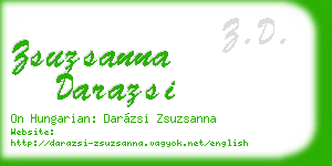 zsuzsanna darazsi business card